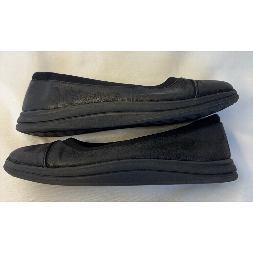 CLARKS Cloudsteppers Breeze Ayla Round Toe Slip On Flats Women 6.5 Cushioned - Picture 9 of 10